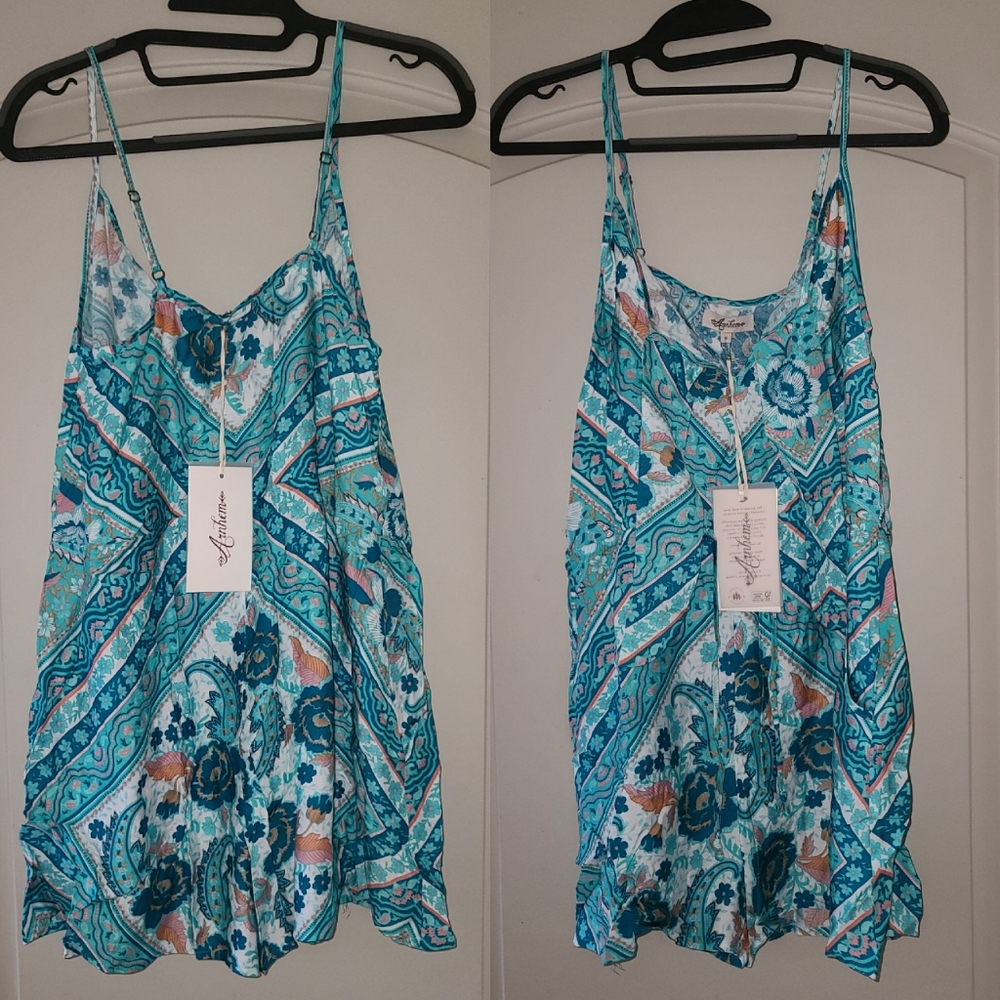 New Arnhem Azalea romper turquoise playsuit 8 S - Picture 13 of 16